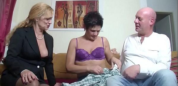  Real German Couple In Female Casting with Big Tit MILF